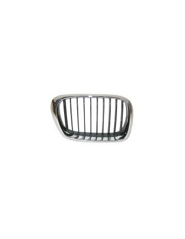 Grille screen front right for BMW 5 Series E39 2000-2003 Black Chrome Aftermarket Bumpers and accessories