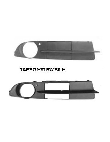 Griglia destra paraurti anteriore per bmw serie 5 e60 e61 2003 al 2007 Aftermarket Paraurti ed accessori