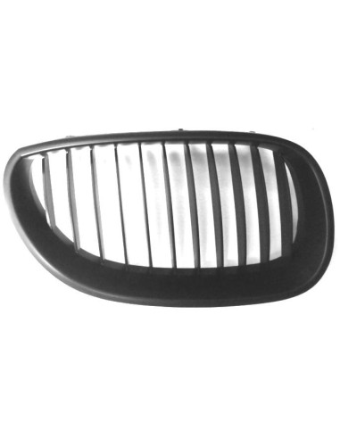 Grille screen right front BMW 5 Series E60 E61 2003 to 2007 black Aftermarket Bumpers and accessories