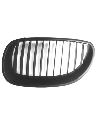 Grille screen left front BMW 5 Series E60 E61 2003 to 2007 black Aftermarket Bumpers and accessories