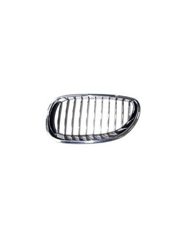 Grille screen front left for BMW 5 Series E60 E61 chrome 2007-2009 Aftermarket Bumpers and accessories
