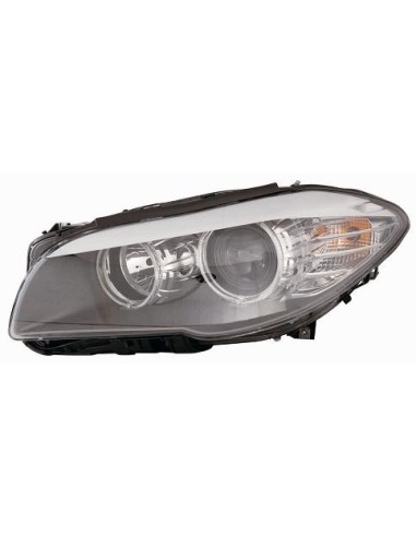 Faro anteriore sinistro per bmw serie 5 f10 f11 2010 al 2013 alogeno eco Aftermarket Illuminazione