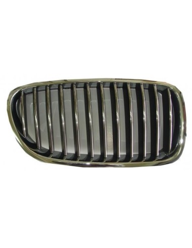 Grille screen right front for series 5 F10 F11 2010-2013 Black Chrome Aftermarket Bumpers and accessories
