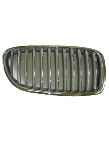 Grille screen right front for series 5 F10 F11 2010-2013 Gray Chrome Aftermarket Bumpers and accessories