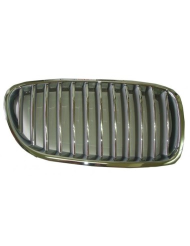 Mascherina griglia anteriore destra per serie 5 f10 f11 2010-2013 cromata grigia Aftermarket Paraurti ed accessori