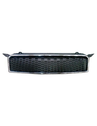 Bezel front grille Chevrolet Aveo 2008 to 2010 Black Chrome Aftermarket Bumpers and accessories