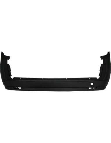 Rear bumper for Fiat Doblo 2009- opel combo 2012- 2 ports smooth black Aftermarket Bumpers and accessories