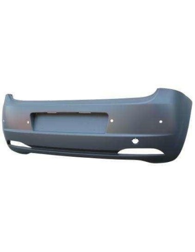 Rear bumper for the Fiat Grande Punto 2005 onwards with holes sensors park Aftermarket Bumpers and accessories
