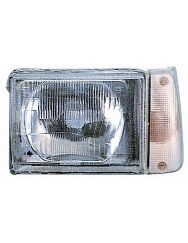 Faro anteriore sinistro per per fiat panda 1986 al 2002 bianco elettrico Aftermarket Illuminazione