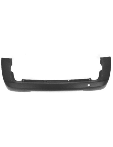 Rear bumper for FIAT Fiorino 2007- for Fiat Qubo 2007- 2 Port Black Aftermarket Bumpers and accessories