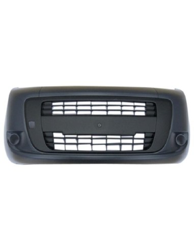 Front bumper for qubo 2007- primer with predisposition front fog holes Aftermarket Bumpers and accessories