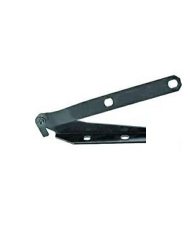 The left-hand hinge front hood to Fiat Cinquecento 1992-1998 17th 1998- Aftermarket Plates