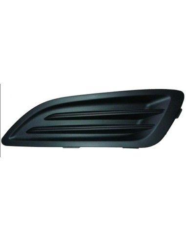 Left grille front bumper for ford fiesta 2013- without fog hole Aftermarket Bumpers and accessories