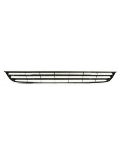 Lower grille front bumper for ford fiesta 2013- with chrome bezel Aftermarket Bumpers and accessories