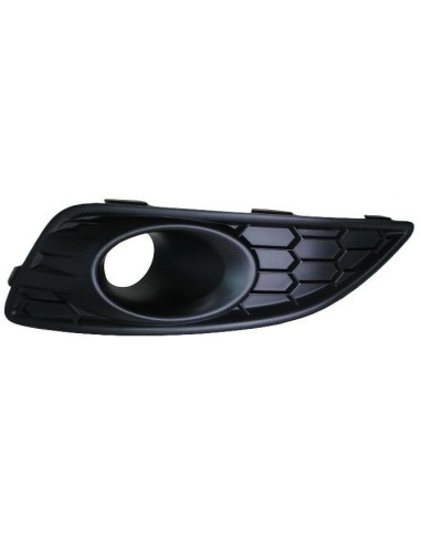 Left grille front bumper for ford fiesta 2013- with fog hole Aftermarket Bumpers and accessories