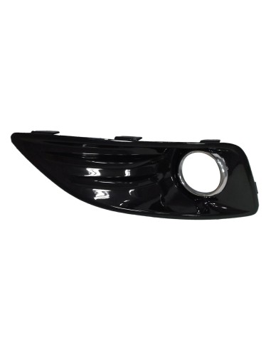 Right grille front bumper for fiesta 2013- fog with glossy black Aftermarket Bumpers and accessories