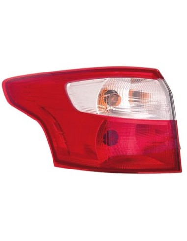 Lamp RH rear light for Ford Focus 2011 to 2014 outside estate Aftermarket Lighting