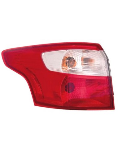 Lamp LH rear light for Ford Focus 2011 to 2014 outside sw Aftermarket Lighting