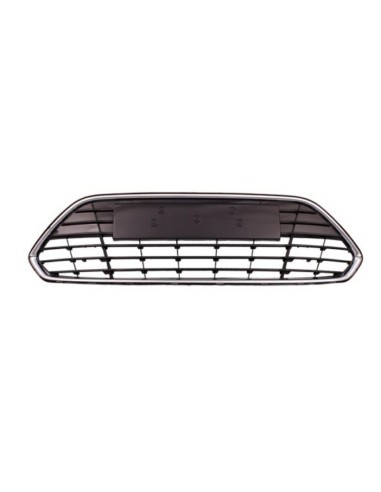 The central grille front bumper for Ford Mondeo 2011- with chrome bezel Aftermarket Bumpers and accessories
