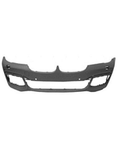 Front bumper for series 7 g11 g12 2015- with holes sensors headlight washer, m-tech Aftermarket Bumpers and accessories
