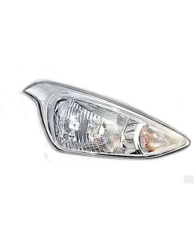 Headlight right front headlight for Hyundai i10 2013 onwards 1 chrome parable Aftermarket Lighting