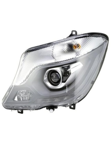 Right headlight sprinter 2013 onwards afs xenon with drl led hella Lighting