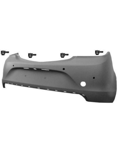 Rear bumper for Opel Insignia 2013- full hatch 4 holes sensors park Aftermarket Bumpers and accessories