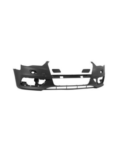 Front bumper for a3 2012 to 2016 with headlight washer holes, 4 traces sensors park Aftermarket Bumpers and accessories