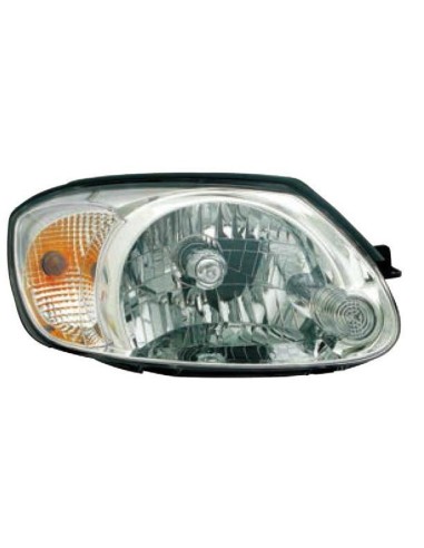 Right headlight for Hyundai Accent 2002 to 2006 4/5 Doors white arrow Aftermarket Lighting