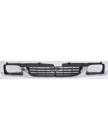 Grille screen for isuzu front pick-up 1997 to 1998 Black Chrome Aftermarket Bumpers and accessories