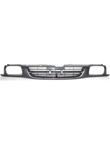 Grille screen for isuzu front pick-up 1999 onwards gray and silver Aftermarket Bumpers and accessories