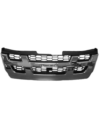 Grille screen for isuzu front D-max 2005 to 2006 4WD Black Chrome Aftermarket Bumpers and accessories