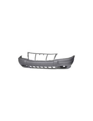 Front bumper for jeep Grand Cherokee 1999 to 2001 brown with fog lights Aftermarket Bumpers and accessories