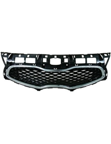 Bezel front grille for kia carens 2013 onwards in chrome and black Aftermarket Bumpers and accessories