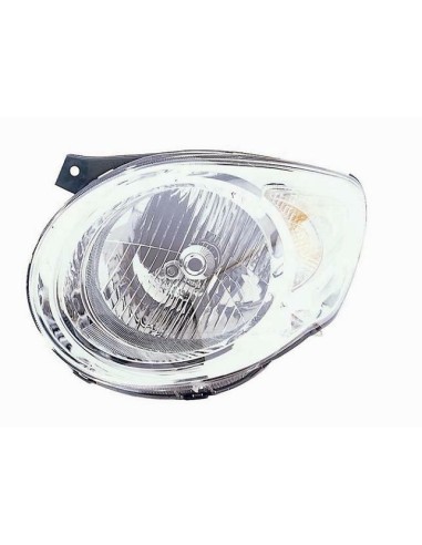 Headlight right front headlight for Kia Picanto 2008 to 2010 6 pin connector Aftermarket Lighting
