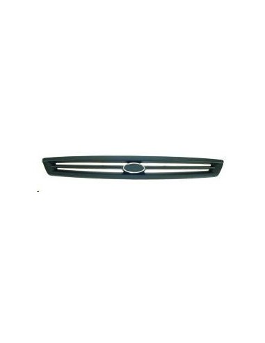 Bezel front grille for the Kia Rio 1999 to 2002 black Aftermarket Bumpers and accessories