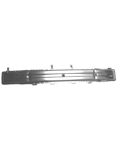 Reinforcement front bumper for the Kia Rio 2003 to 2005 Aftermarket Plates