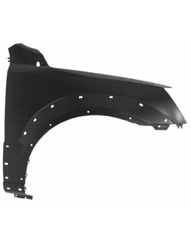 Right front fender for Kia Sorento 2002 to 2009 with parafanghino holes Aftermarket Plates