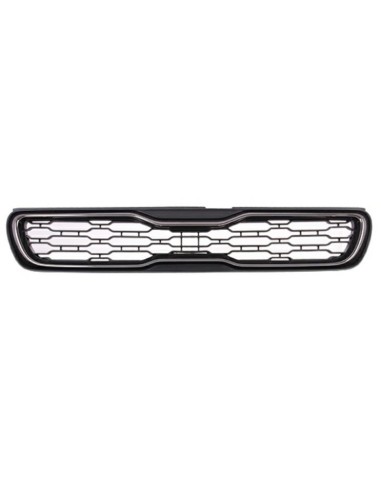 Bezel front grille for KIA Soul 2012 onwards chrome and black Aftermarket Bumpers and accessories