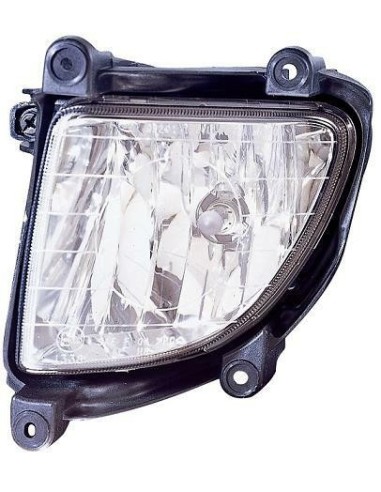 The front right fog light for Kia Sportage 2005-2007 parable smooth chrome Aftermarket Lighting