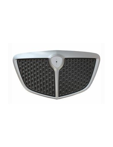 Calandre grille avant pour lancia ypsilon 2006 à 2011 Musa 2004 en puis satinata gris Lucana Pare-chocs et Accessoires