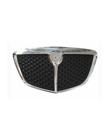 Calandre grille avant pour lancia ypsilon 2006 à 2011 Musa 2004 en puis cromata noire Lucana Pare-chocs et Accessoires