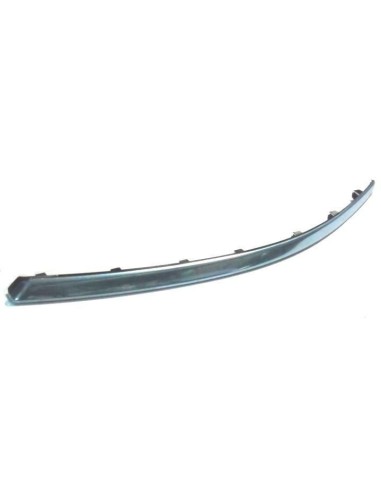 Trim the left front bumper for the Lancia Musa 2007 onwards in Chrome Aftermarket Bumpers and accessories
