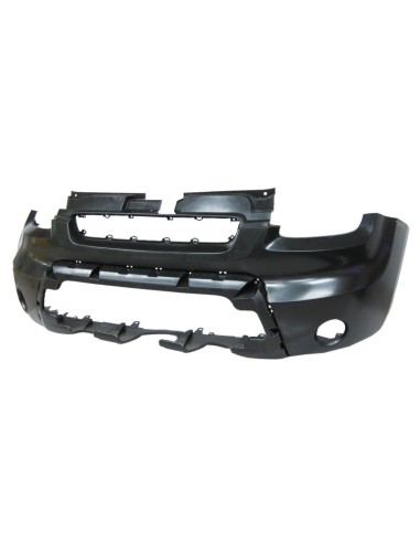 Front bumper for KIA Soul 2009 to 2011 to be painted with fog holes Aftermarket Bumpers and accessories