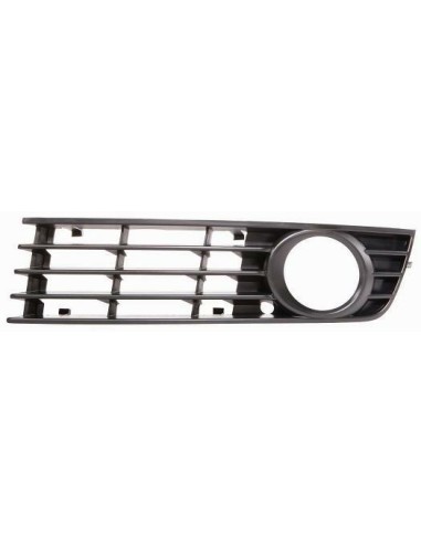 Left grille front bumper for AUDI A4 2000 to 2004 with hole Aftermarket Bumpers and accessories