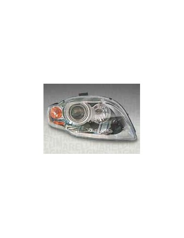 Left headlight for AUDI A4 2004 to 2006 xenon orange with controller marelli Lighting