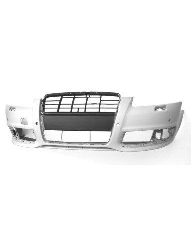 Front bumper for AUDI A6 2004 to 2008 with holes sensors park Aftermarket Bumpers and accessories