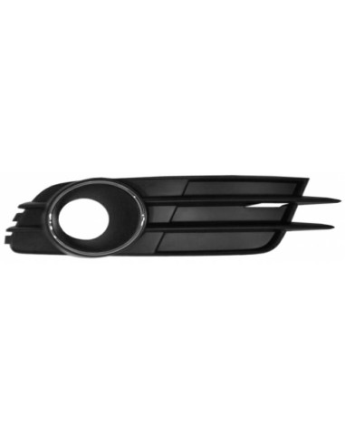 Griglia destra paraurti anteriore per audi a6 2011- con foro e cornice cromata Aftermarket Paraurti ed accessori