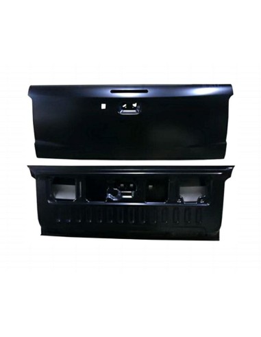 Tailgate. for l200 2015- For fullback 2016- double cab with hole room Aftermarket Plates