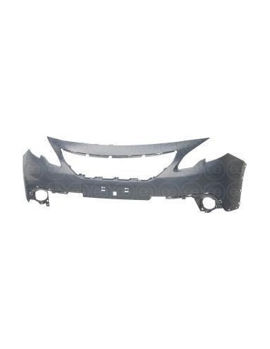 Front bumper for Peugeot 2008 2016 onwards with parafanghino holes Aftermarket Bumpers and accessories